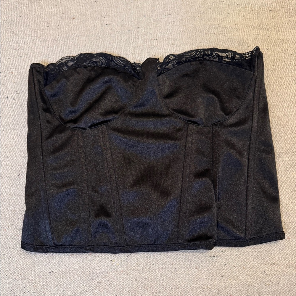 Black Lace Corset